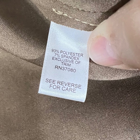 Cato Metallic Moto Jacket Women L Gold Faux Leather Shimmer Glam Biker Rocker - Picture 4 of 8